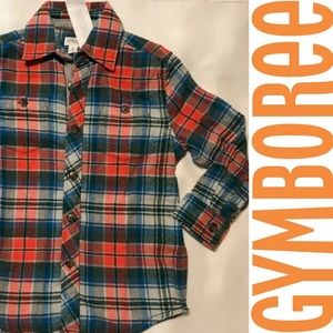 NWT Gymboree Cozy Plaid Flannel